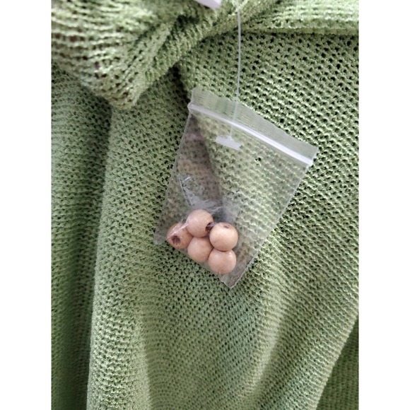 BFA Classics Women's Green Acrylic Round Neck Long Sleeve Knit Sweater Size 3X - Picture 8 of 10